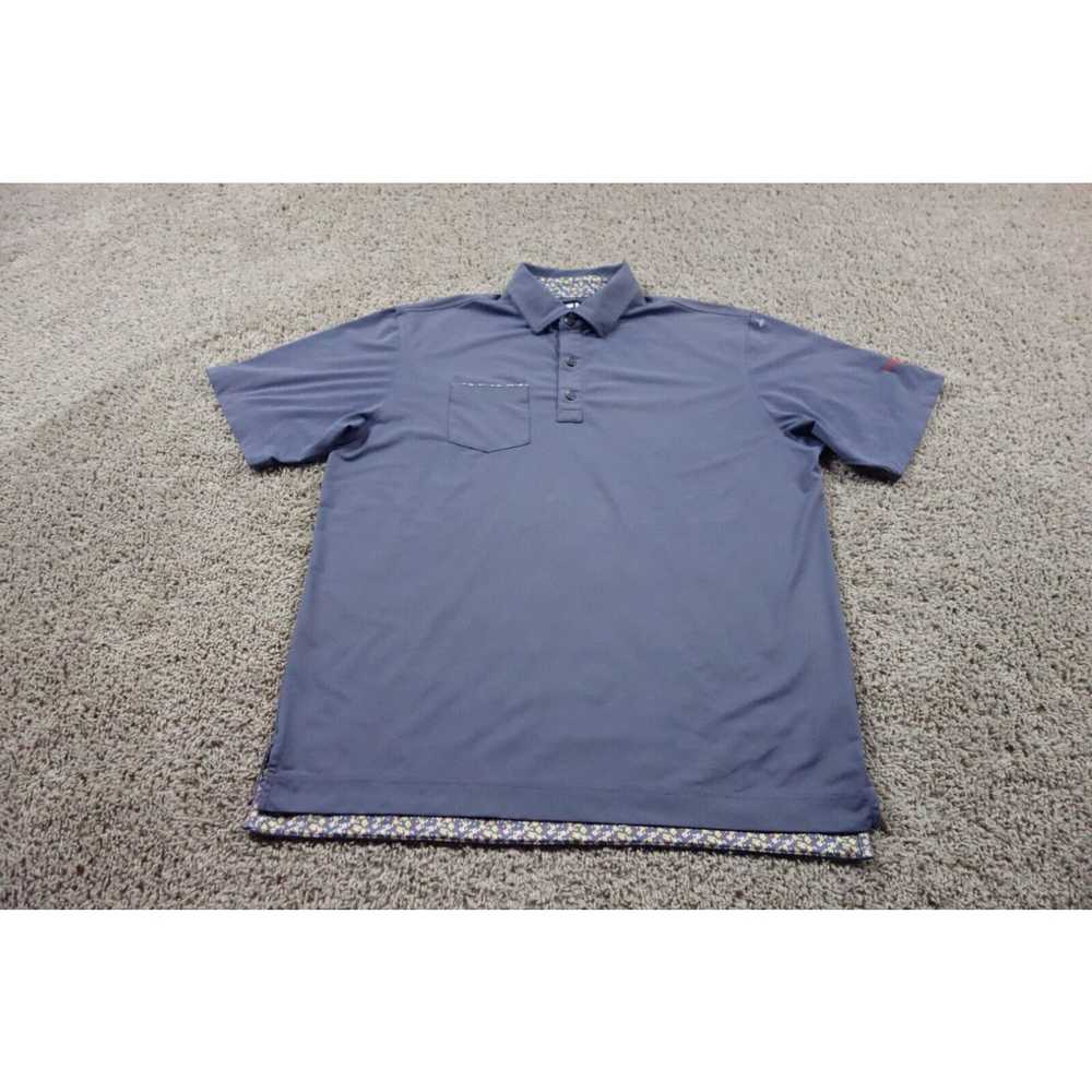 Footjoy Footjoy Polo Shirt Mens Large Gray Pocket… - image 1