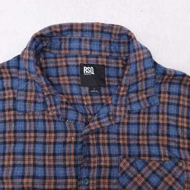 Rsq RSQ Collective Tartan Flannel Shirt Mens Size 