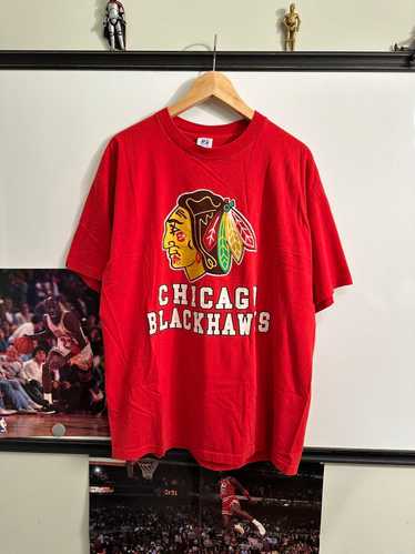 Logo 7 × Vintage 1992 Vintage Chicago Blackhawks L