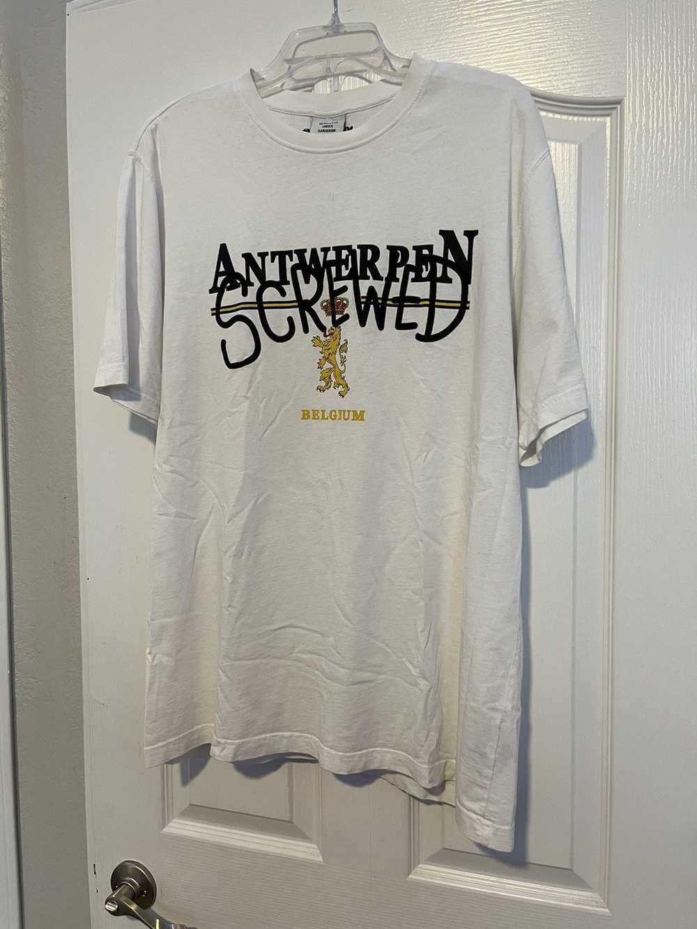 Vetements Vetements FW21 Screwed Antwerpen T-Shirt - image 1