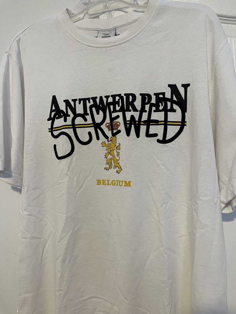 Vetements Vetements FW21 Screwed Antwerpen T-Shirt - image 2