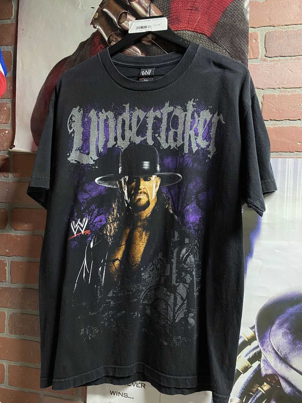 Vintage Vintage Undertaker Wrestling tee Shirt La… - image 1