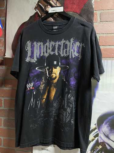Vintage Vintage Undertaker Wrestling tee Shirt Lar