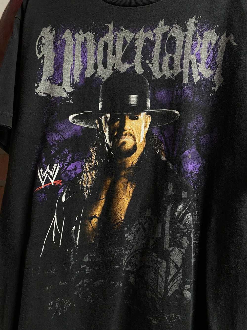 Vintage Vintage Undertaker Wrestling tee Shirt La… - image 2