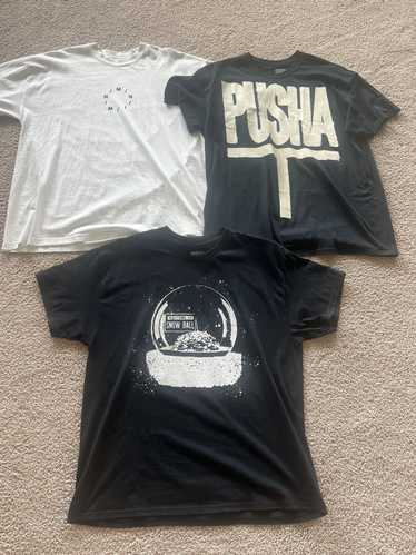 Pusha T Lot of 3 pusha t official t shirts xl