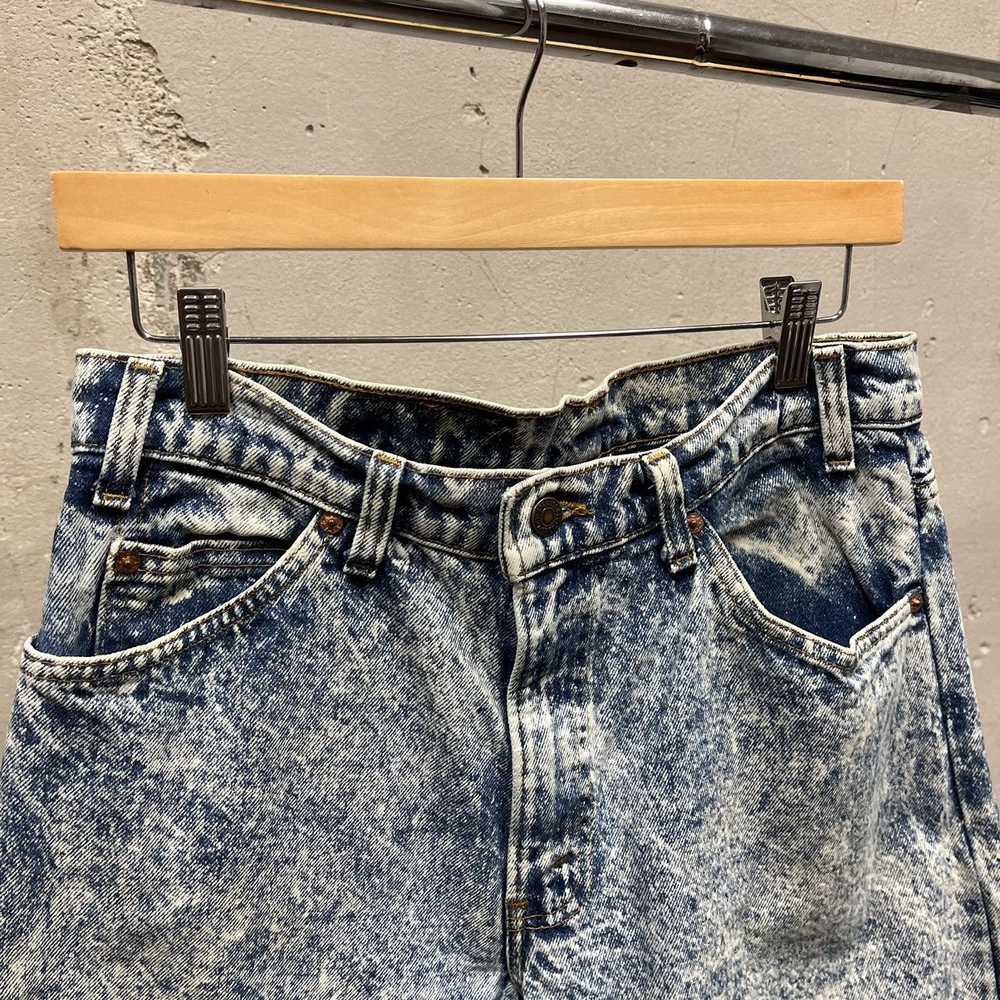 Levi's Levi’s Acid Wash Orange Tab 1980s 550 Tape… - image 2