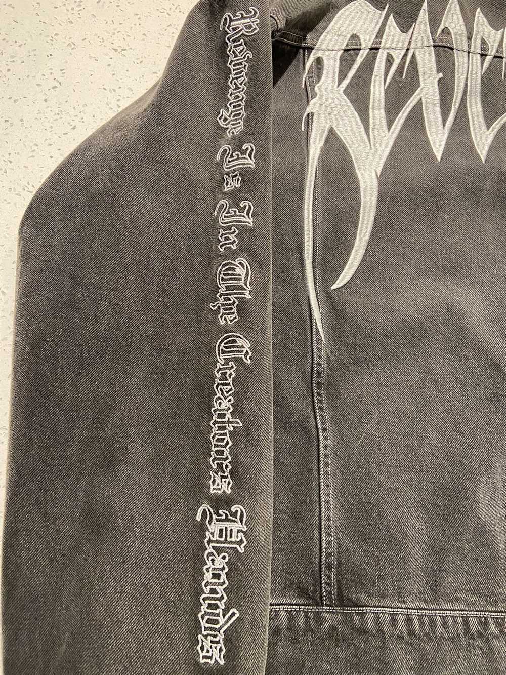 Revenge Revenge Denim Jacket Embroidered - image 5