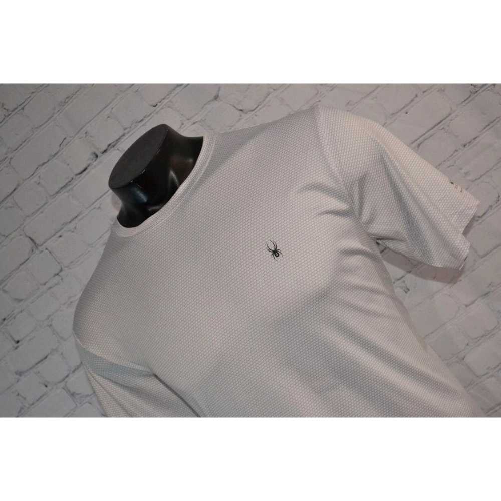 Spyder Spyder Rash Guard Athletic Shirt White Gra… - image 1
