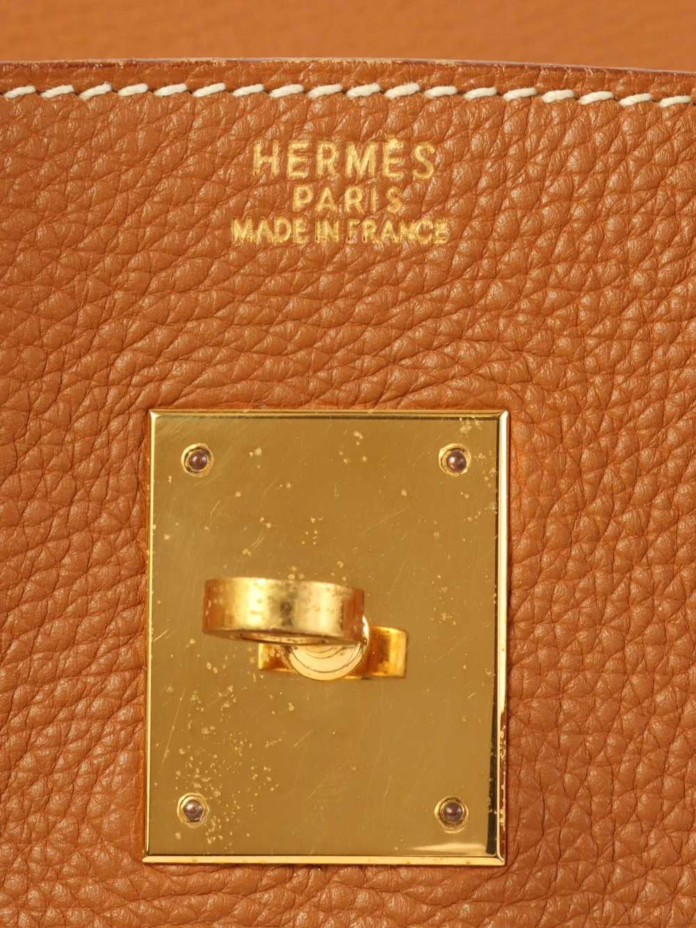Hermes HERMES 2002 Made Birkin 30Cm Gold - image 5