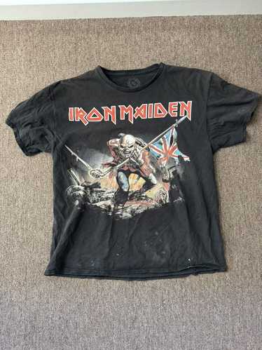Iron Maiden × Vintage Thrashed modern Iron Maiden 