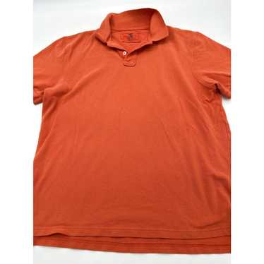J.Crew J. Crew Polo Shirt Men X-Large Orange Solid