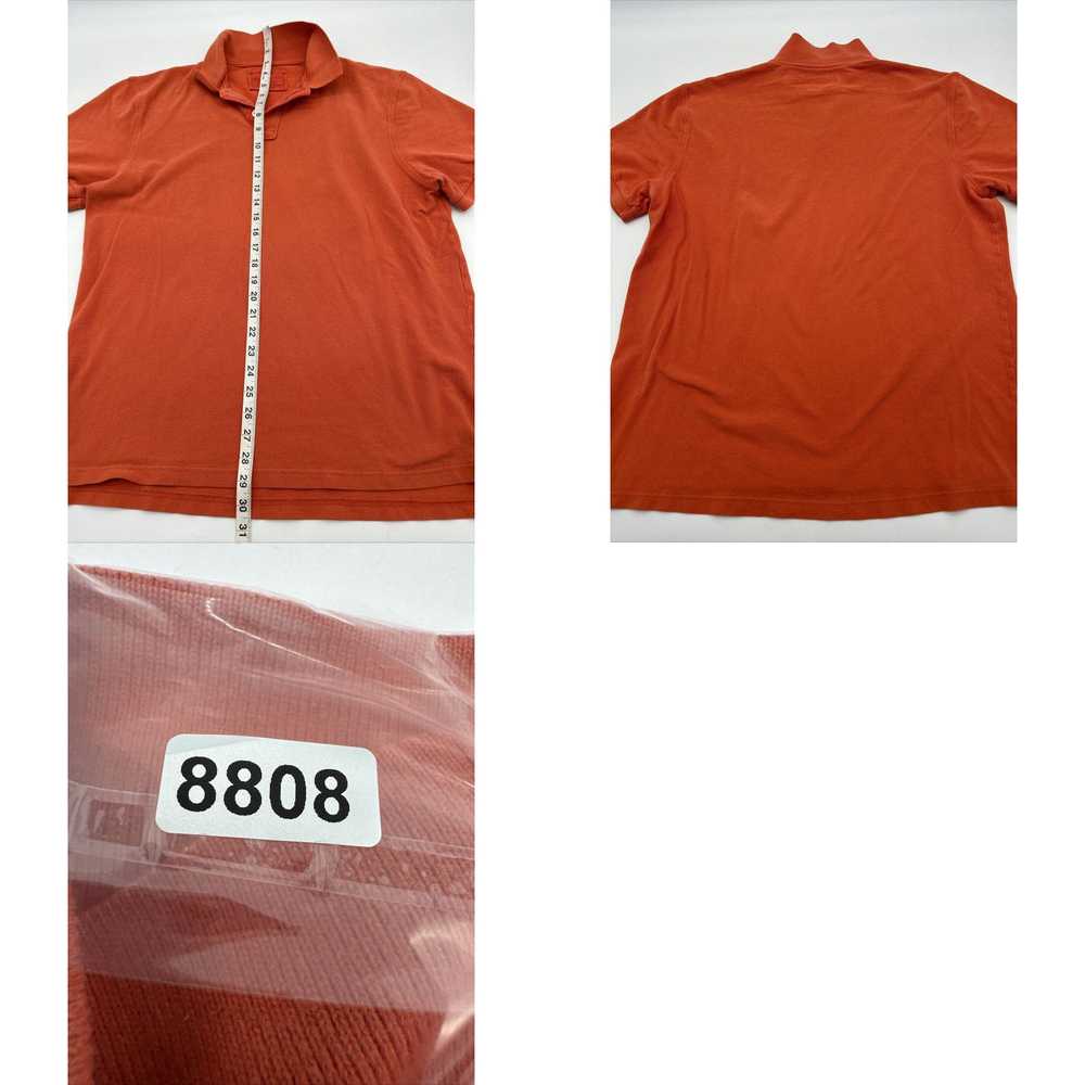 J.Crew J. Crew Polo Shirt Men X-Large Orange Soli… - image 4