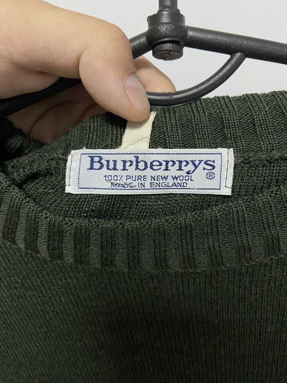 Burberry × Luxury × Vintage Burberry Vintage swea… - image 6