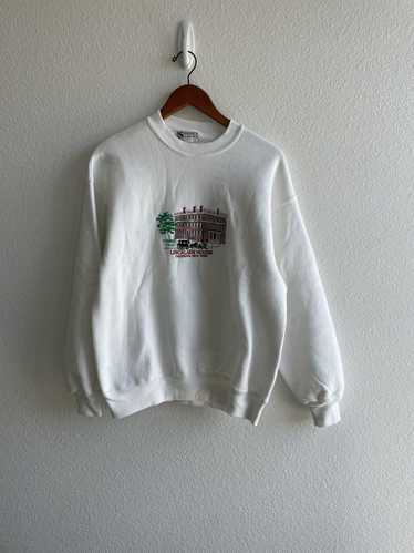 Streetwear × Vintage Vintage White Crewneck - image 1