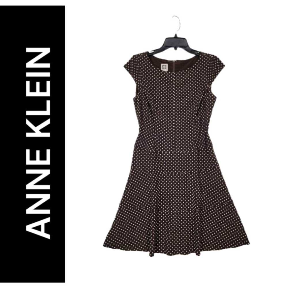 Anne Klein Anne Klein Woman's Brown dot Size 6P C… - image 1