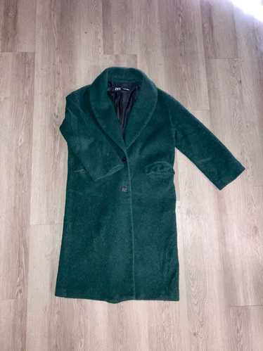 Zara Zara Manteca Wool Coat Mohair Alpaca Blend