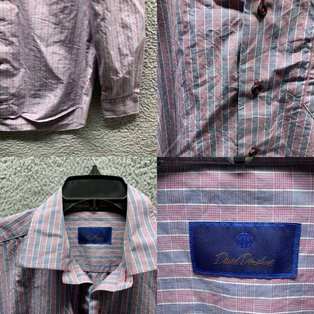 David Donahue David Donahue Shirt Adult Large Blu… - image 4
