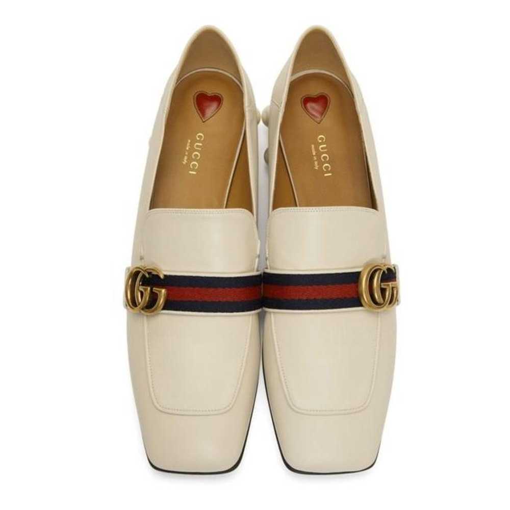 Gucci Peyton leather heels - image 3