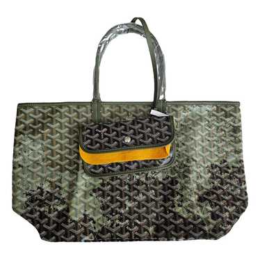 Goyard Saint-Louis leather handbag