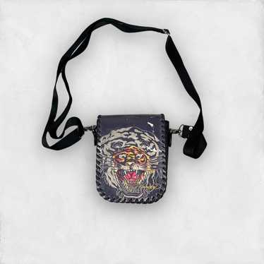 Ed Hardy × Vintage Ed Hardy Blue Black Tiger Grap… - image 1