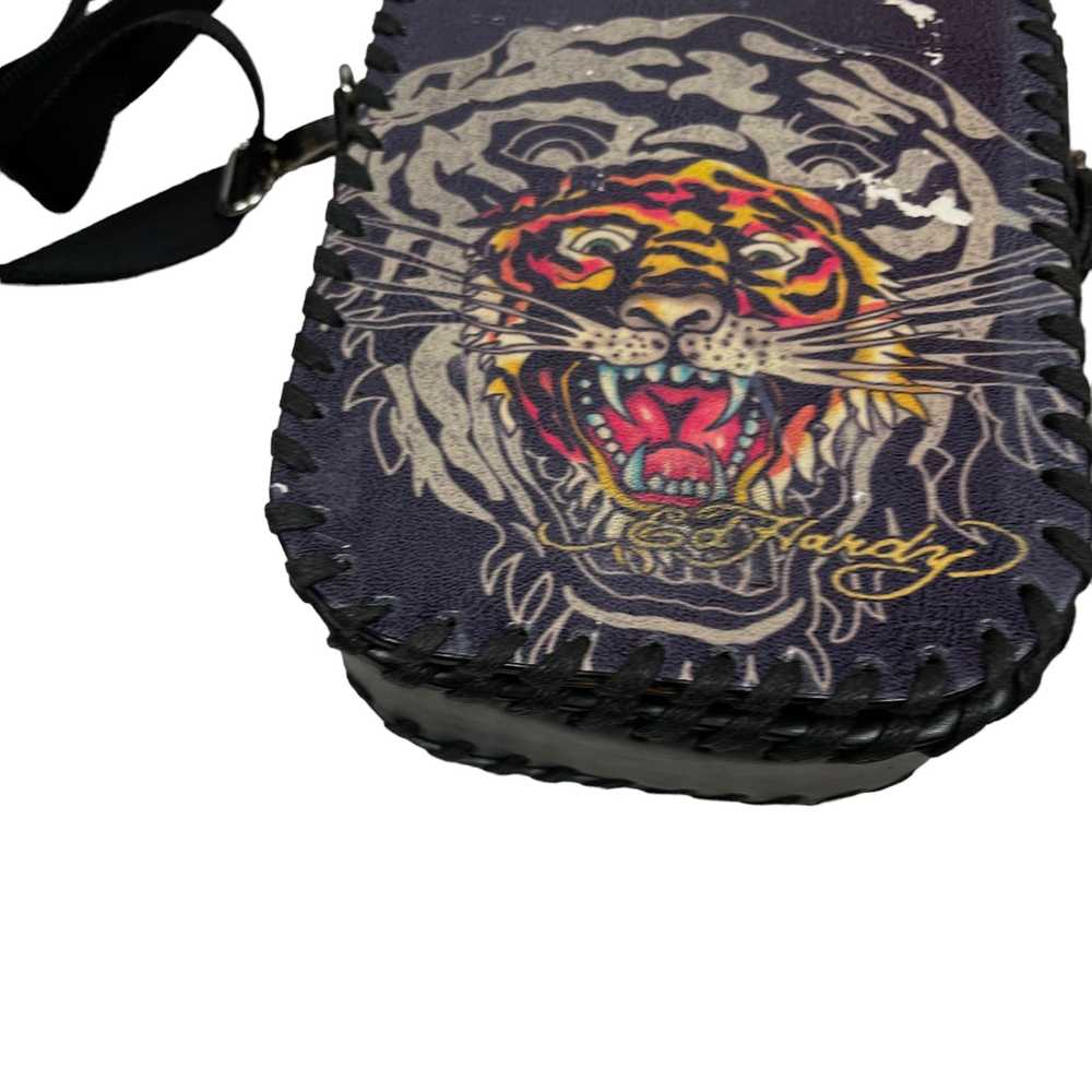 Ed Hardy × Vintage Ed Hardy Blue Black Tiger Grap… - image 4