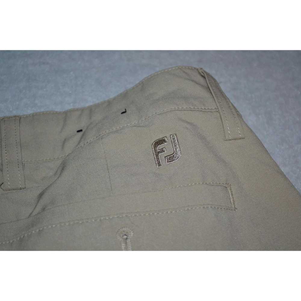 Footjoy 21570-a Footjoy Golf Pants Tan Polyester … - image 1