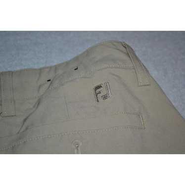 Footjoy 21570-a Footjoy Golf Pants Tan Polyester … - image 1