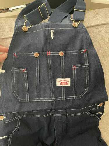 Carhartt × Japanese Brand Made in USA denim bibs