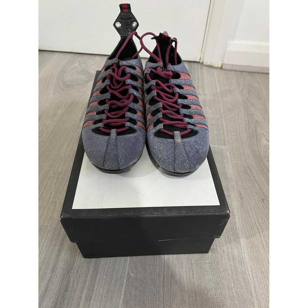 Gucci Glitter low trainers - image 2