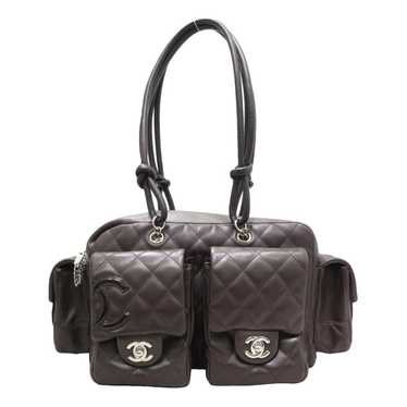 Chanel Cambon leather handbag - image 1