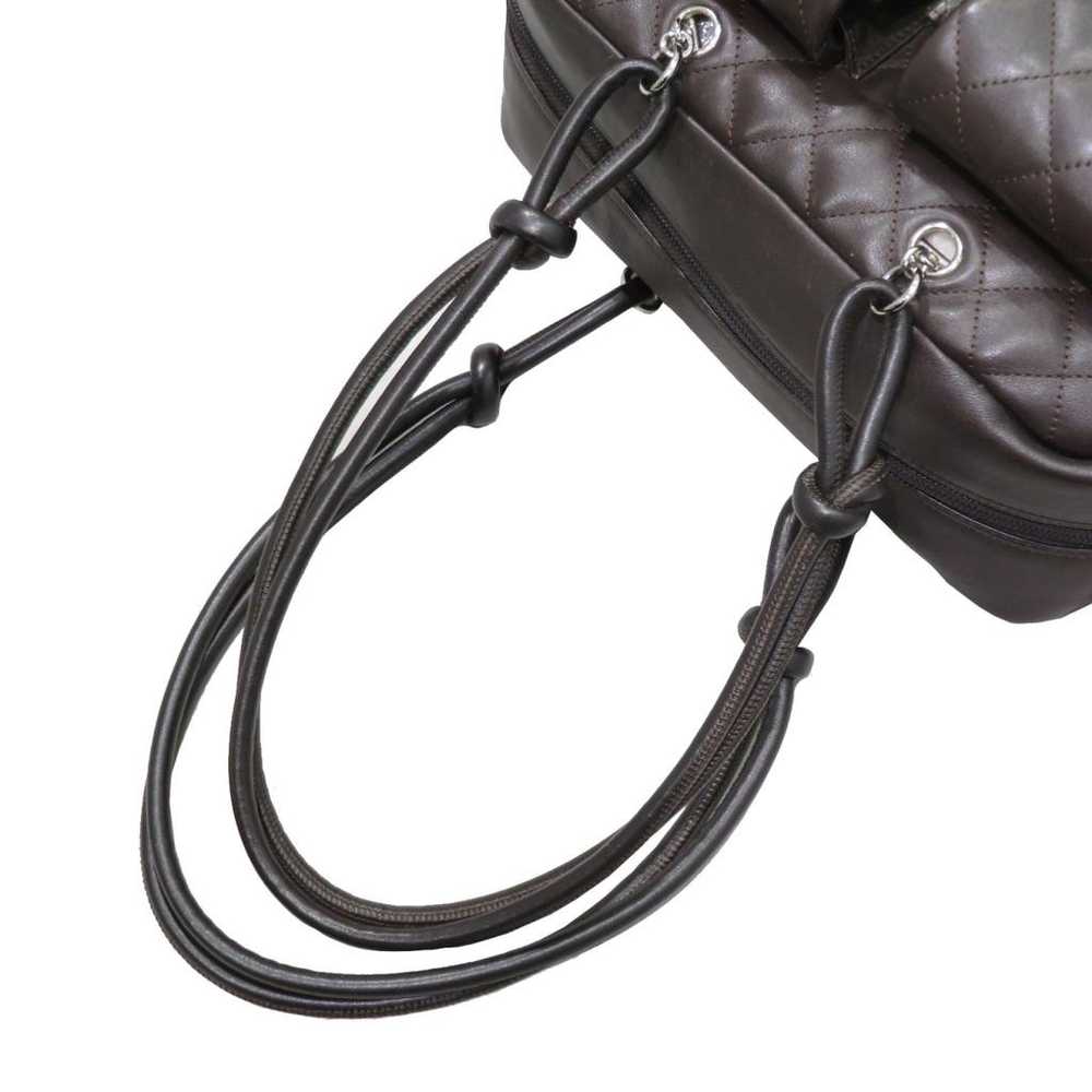 Chanel Cambon leather handbag - image 9