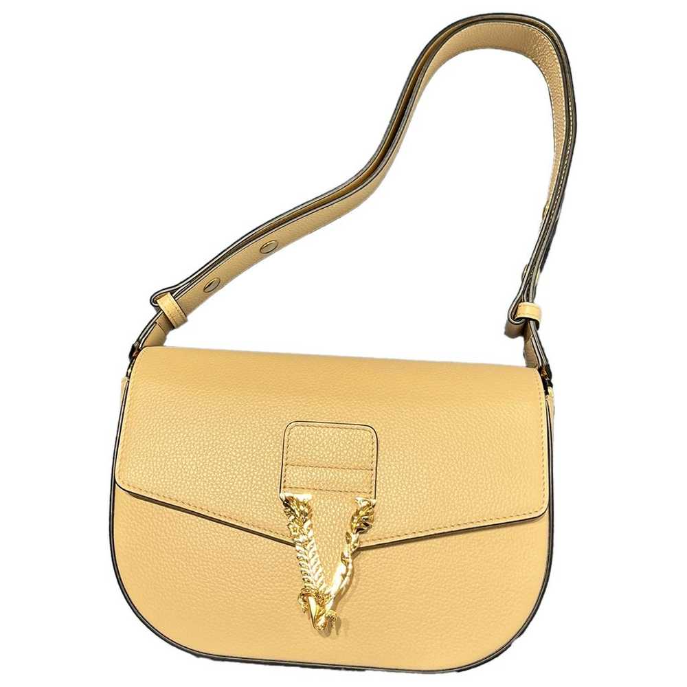 Versace Virtus leather handbag - image 1