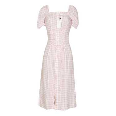 Sleeper Linen mid-length dress