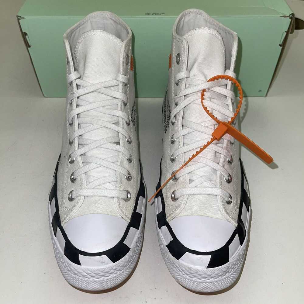 Converse Off-White x Chuck 70 'White' - LIGHTLY W… - image 3