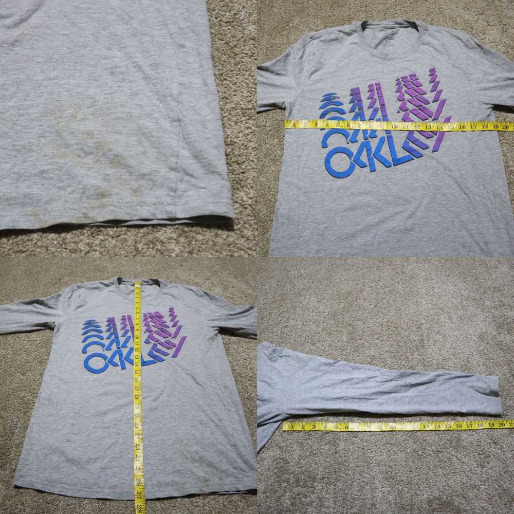 Oakley Oakley Gray Long Sleeve Tee T-Shirt Adult … - image 4