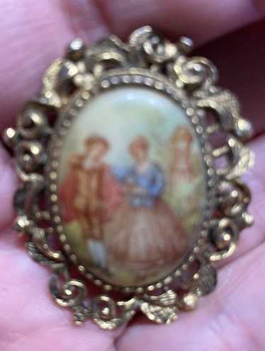 Fragonard courting couple - Gem