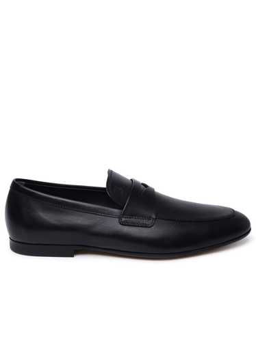 Tod's Tod's Black Leather Loafers