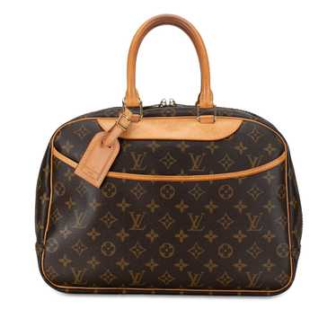 Brown Louis Vuitton Monogram Deauville Handbag