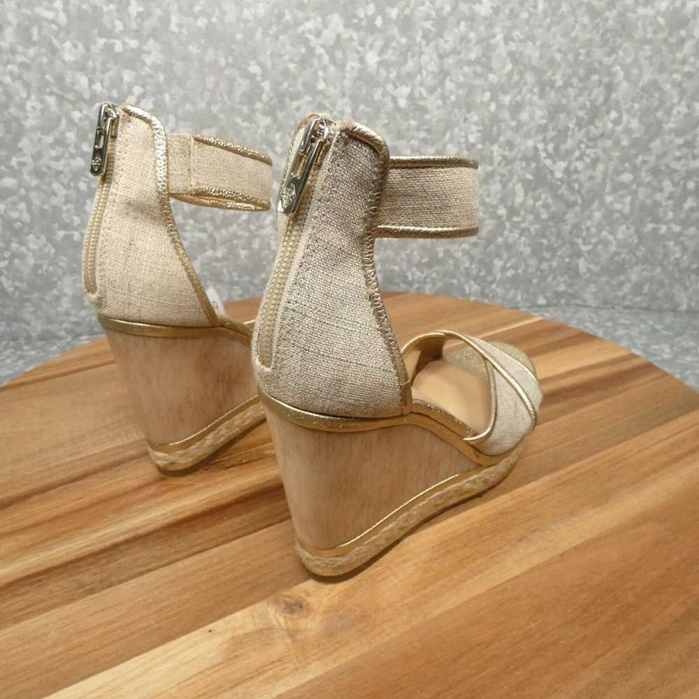 Vintage Antonio Melani Wedge Sandals Womens 6M St… - image 3
