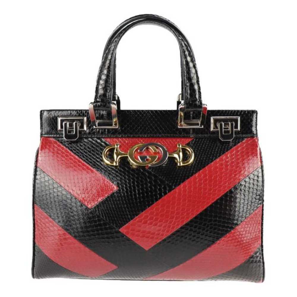 Gucci Zumi leather handbag - image 1