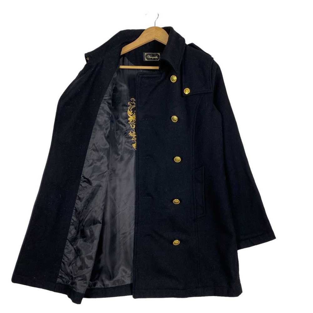 Japanese Brand × Vanquish Vanquish overcoat wool … - image 10