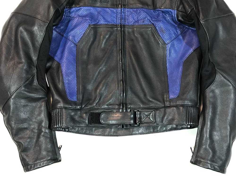 Japanese Brand × Leather Jacket × Racing Vintage … - image 5