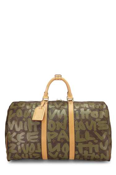 Stephen Sprouse x Louis Vuitton Green Monogram Gra