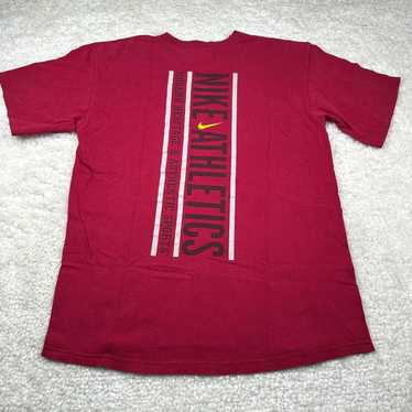 Nike Vintage Nike Shirt Mens Medium Red White Tag… - image 1
