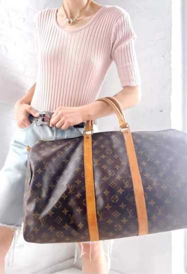 authentic Louis Vuitton keepall 50