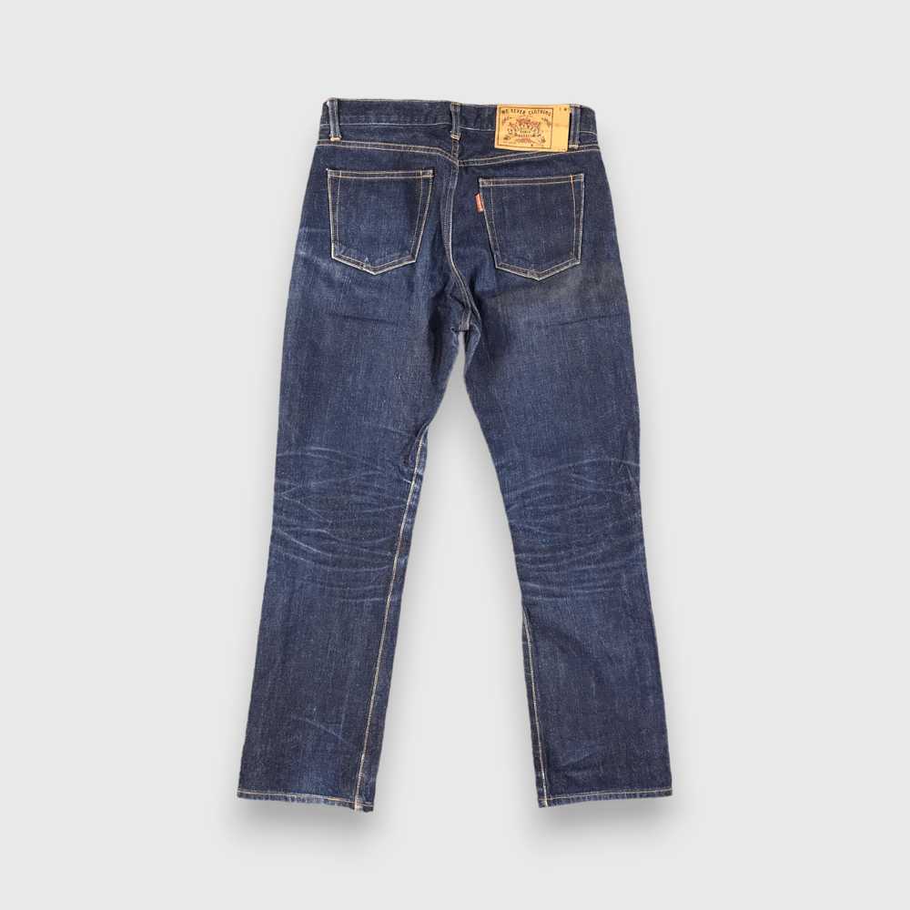 Japanese Brand × Vintage Hr Market Jeans Dark Was… - image 2