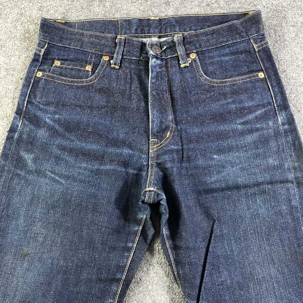 Japanese Brand × Vintage Hr Market Jeans Dark Was… - image 3