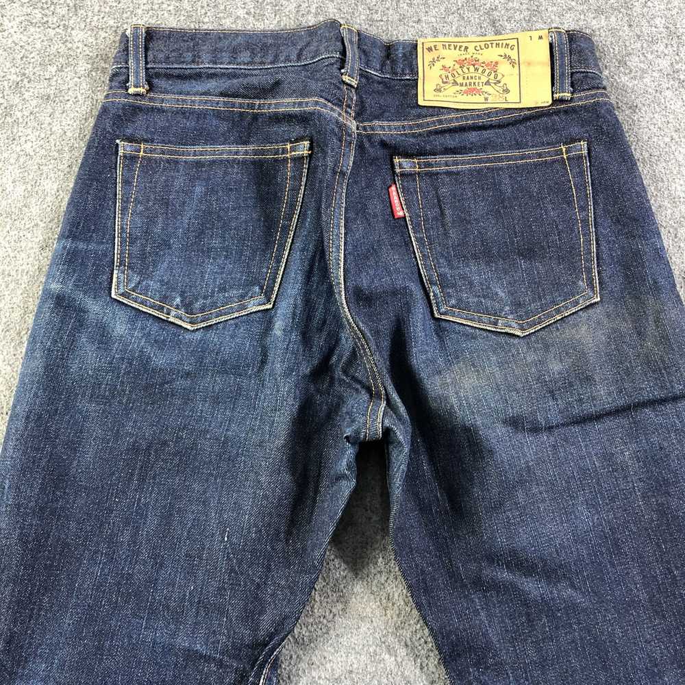 Japanese Brand × Vintage Hr Market Jeans Dark Was… - image 5