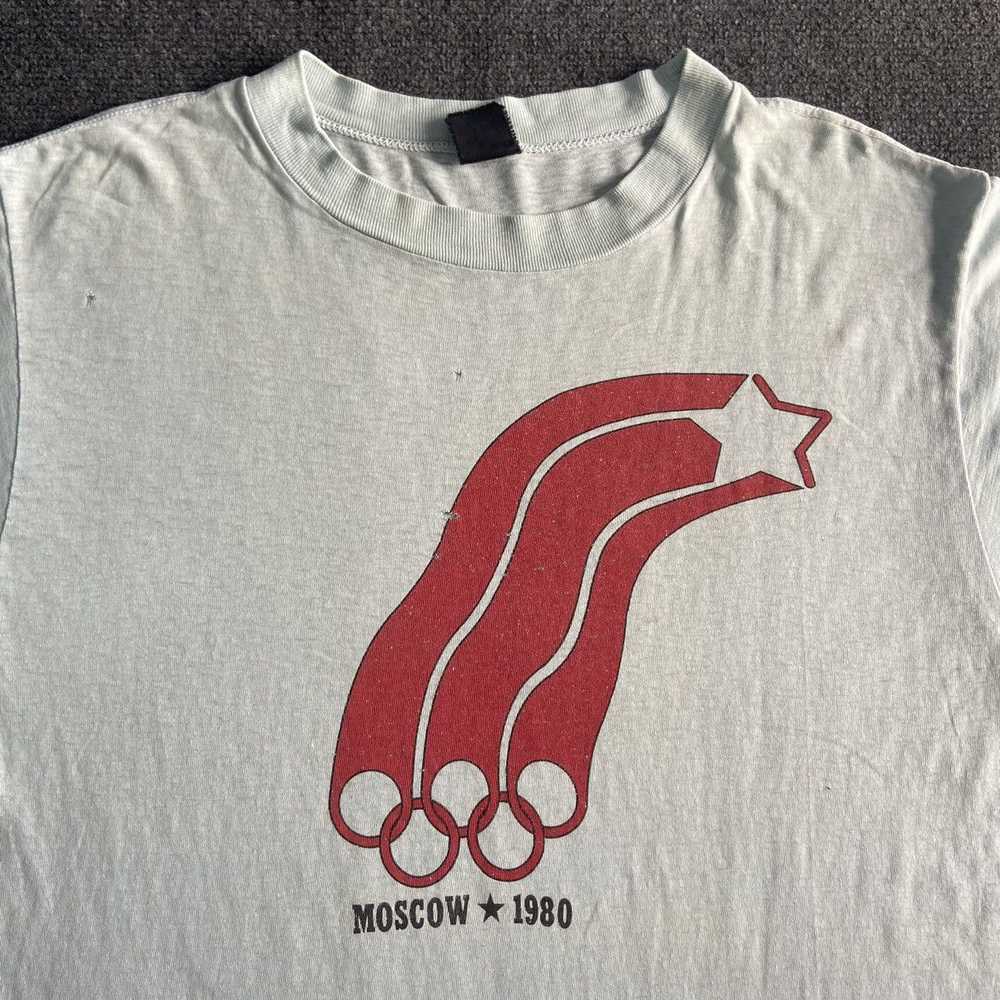 Sportswear × Usa Olympics × Vintage MOSCOW 1980 U… - image 2