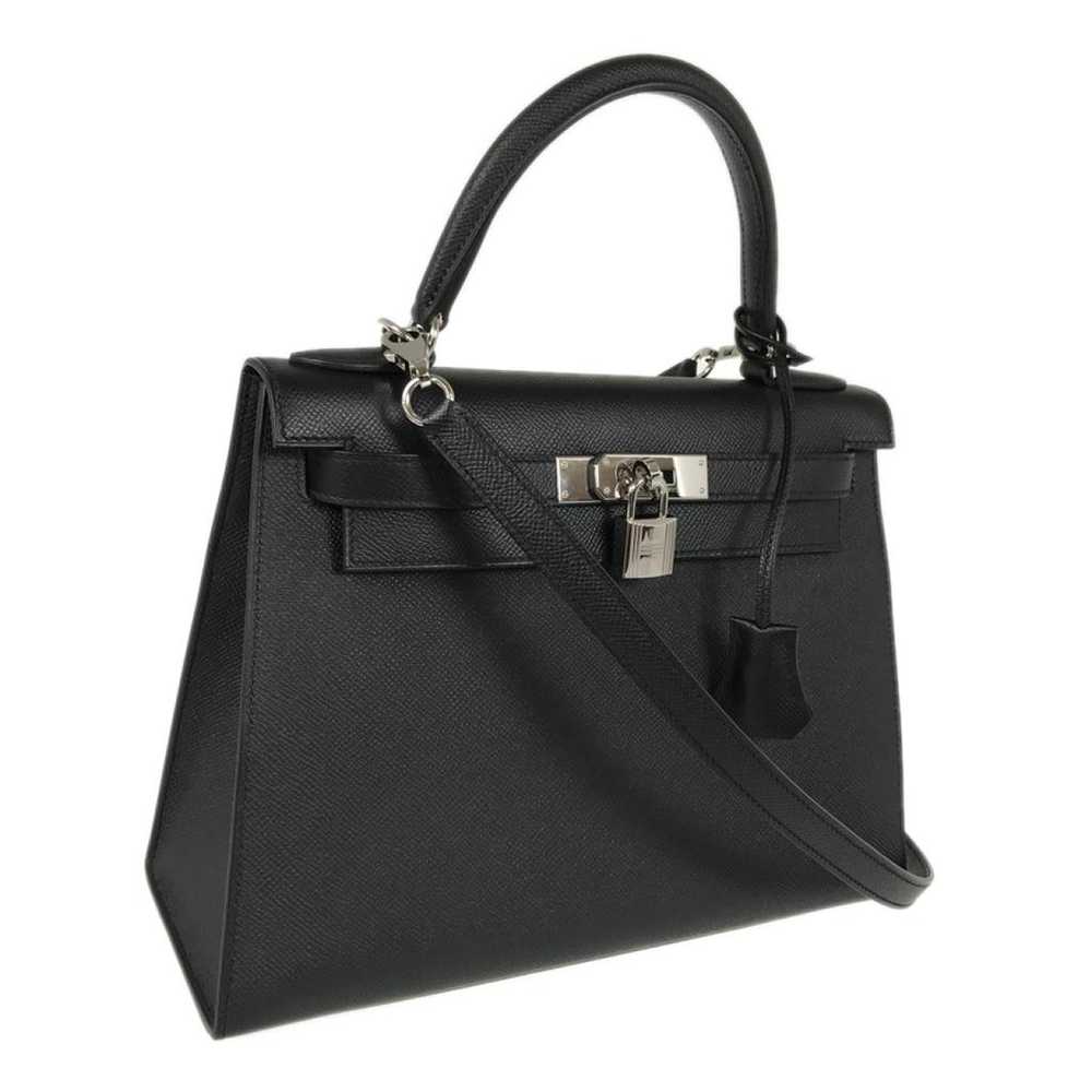 Hermès Kelly 28 leather handbag - image 1